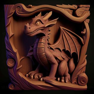 3D модель Гра Spyro the Dragon Rus (STL)